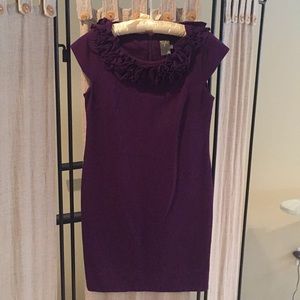Deep purple Taylor dress